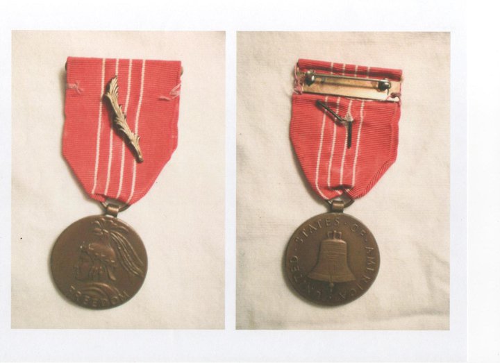 The Presidential Award Of Freedom medal of Jaime Neri SJ