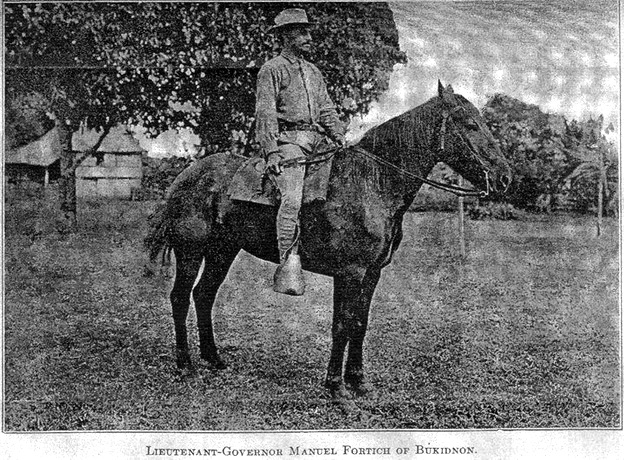 Lieutenant-Governor Manuel Fortich of Bukidnon