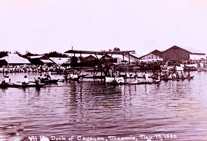The Macabalan Docks where Douglas O-5 landed
