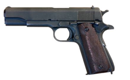 Designed by John Browning, the M1911 is the best-known of his designs to use the short recoil principle in its basic design.